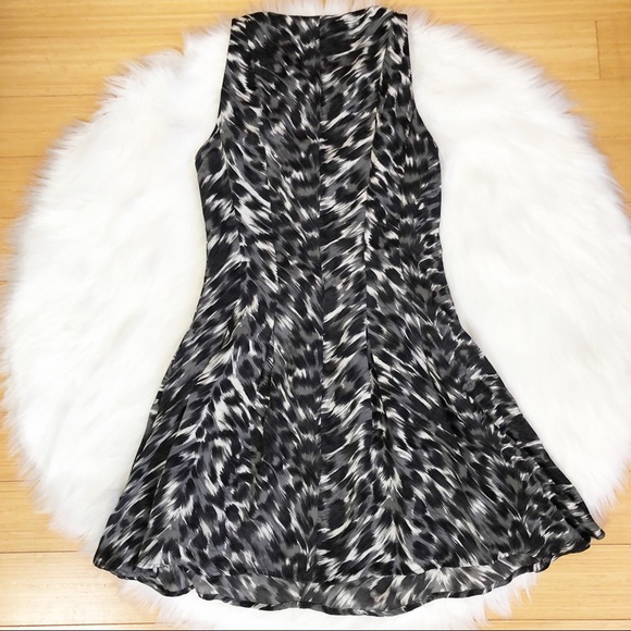 Joie Leopard-print Silk Dress XS - Picture 8 of 8